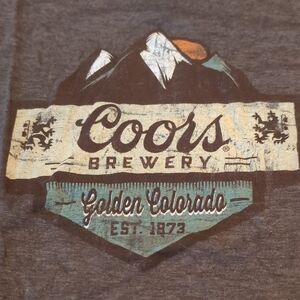 Coors Brewery Graphic T-Shirt